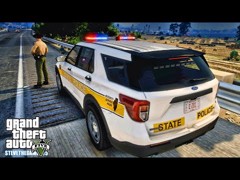 GTA 5  Mod Highway Patrol Tuesday| GTA 5 Lspdfr Mod| 4K