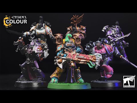 Six Super Stupendous Sumptuous Slaaneshi Schemes… for Emperor's Children! | Warhammer 40,000