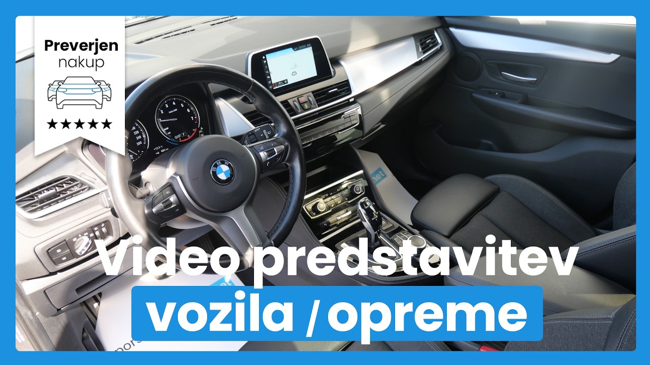 BMW serija 2 Gran Tourer 218i M Sport - SLOVENSKO VOZILO
