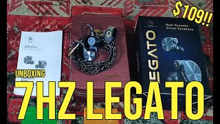 THAT CASE THO!?!?! | $109 7hz Legato 2DD IEM Unboxing | OB ODIO