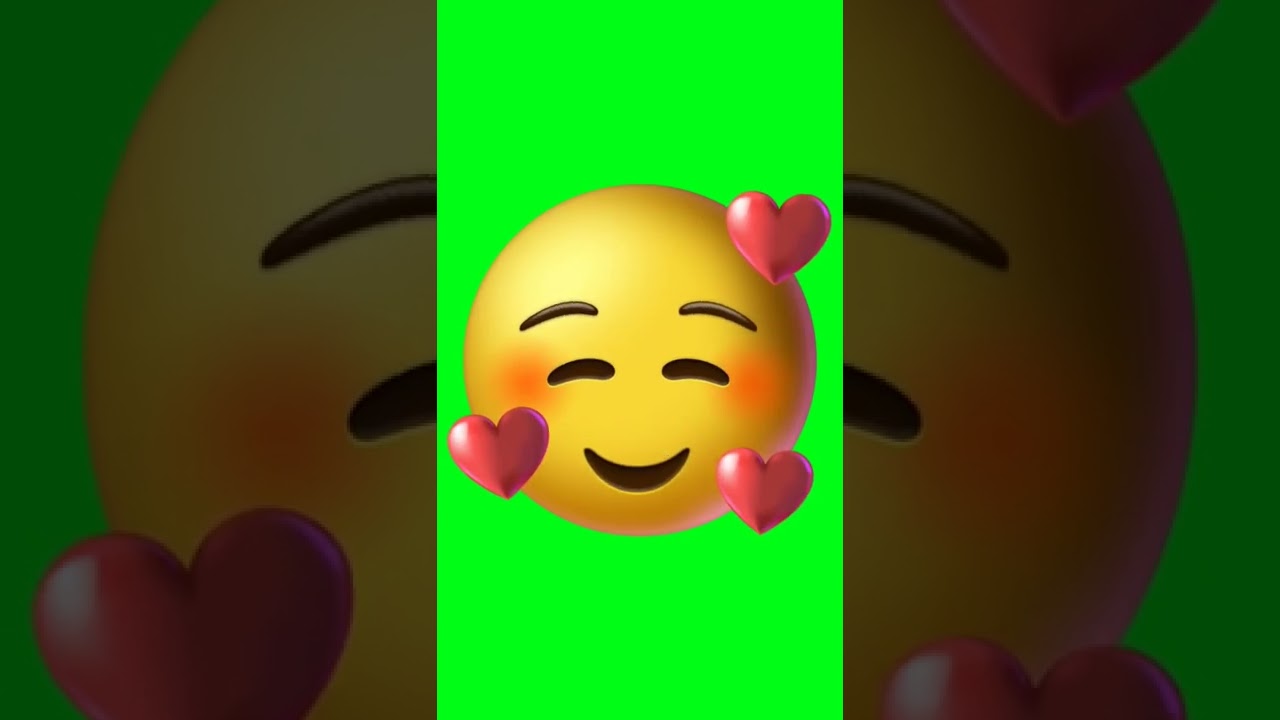 happy face Icon Green screen effects #shorts