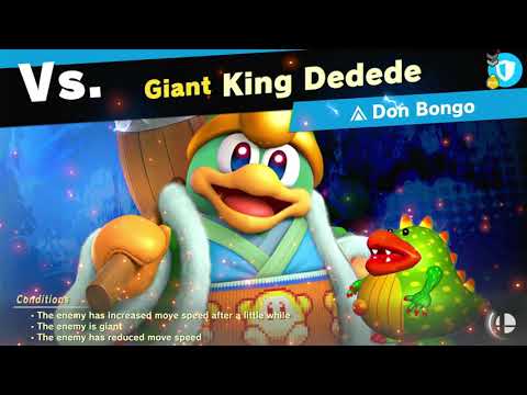 Super Smash Bros Ultimate World of Light: King Dedede vs Don Bongo