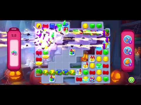 Homescapes Level 8308 夢幻家園第8308關 ～～ no boosters