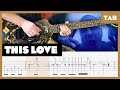 Pantera This Love Guitar Tab Lesson Cover Tutorial 1 2 Step Down