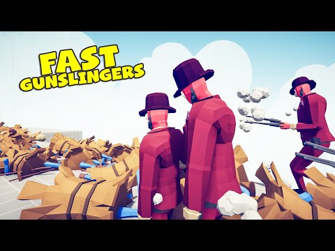 Gunslingers Attacking Fast - Totally Accurate Battle Simulator