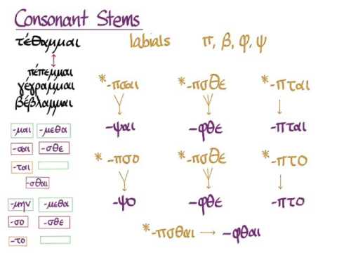 Video §43c Passive Consonant Stems