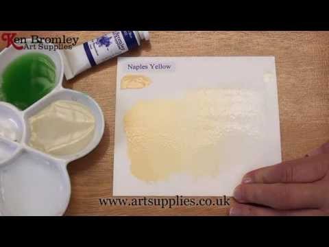 Ken Bromley Artists' Watercolour Naples Yellow