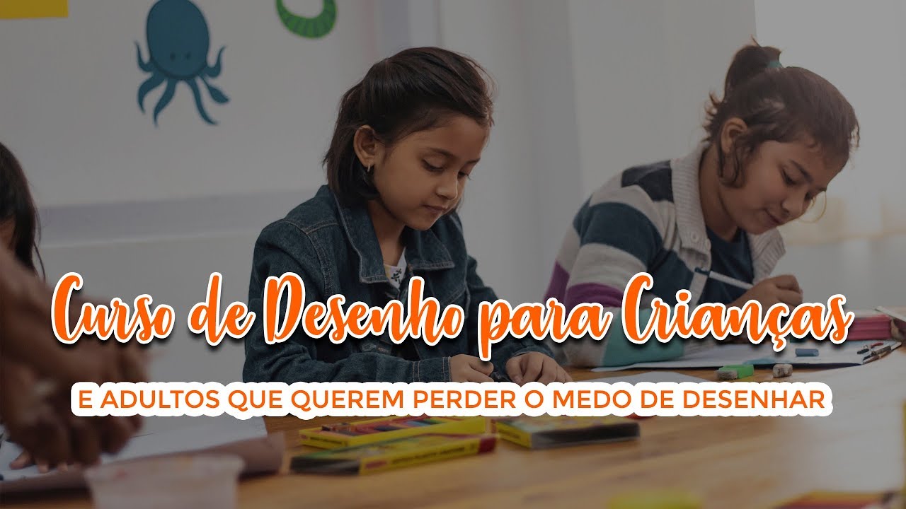 CURSO DE DESENHO PARA CRIANÇAS | APRESENTAÇÃO - LINK NA DESCRIÇÃO