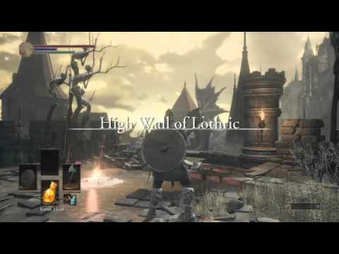 Let's play Dark Souls 3 High Wall of Lotheric