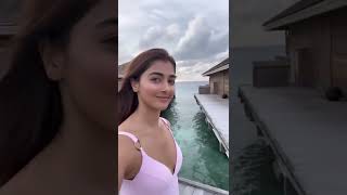 Pooja Hegde gives a glimpse of her fun vacation #shorts #poojahegde