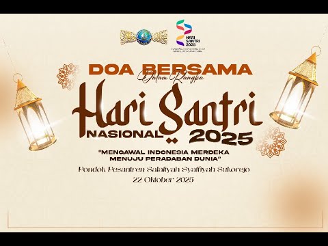 Doa Bersama Dalam Rangka Hari Santri Nasional 2025 || S3tv