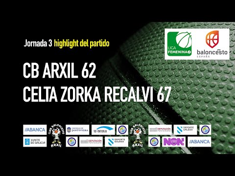 Resumen partido CB ARXIL 62 - CELTA ZORKA RECALVI 67