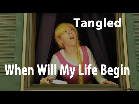I sing When Will My Life Begin (Tangled In Real Life) Christian version
