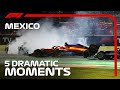 Top 5 Dramatic Moments | Mexico City Grand Prix