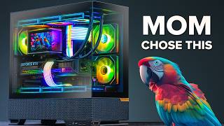 I Built a Gaming PC Even My Mom Likes | RTX 5070 Ti + Ryzen 7 9800X3D + OKINOS AQUA 6 Infinity