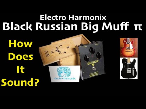 Electro-Harmonix Big Muff Pi v8 first series (Black Russian) 2000 image 16