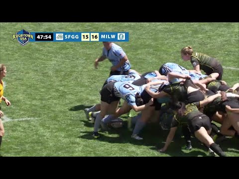 Dominant Scrum Going Forward: SFGG vs MILWAUKEE SCYLLA Women's D2 Final 2017