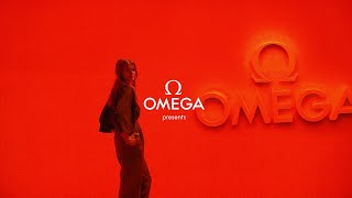 Omega Kaia Gerber Visits Planet OMEGA