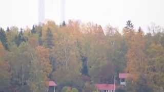 preview picture of video 'Peittoon tuulivoimalat Revaskerin sillalta'