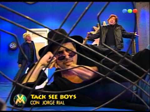 Los Tacksee Boys con Jorge Rial - Videomatch 99