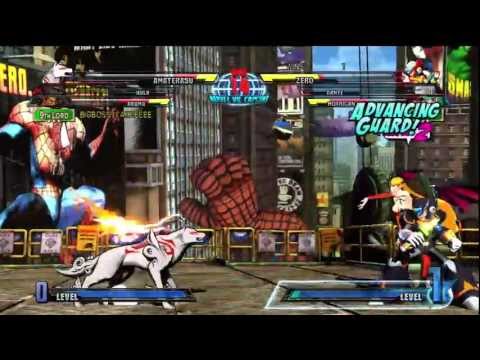 Marvel vs Capcom 3 (PS3) -- Non-Ranked Matches 73 - Ammy H Attack, Tatsu Power (Part 3/3)