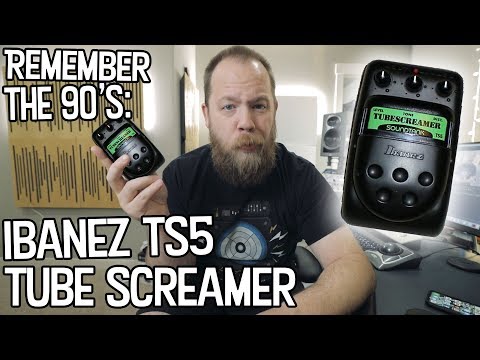 Ibanez second version plastic case Soundtank TS-5 Tube Screamer 1990's image 8
