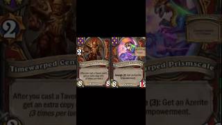 Dragon Azerite Spells with Timewarp Centurion lHearthstone Battlegrounds #hearthstone #shorts
