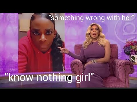 wendy SHADING gorilla glue girl for almost 2 minutes straight!