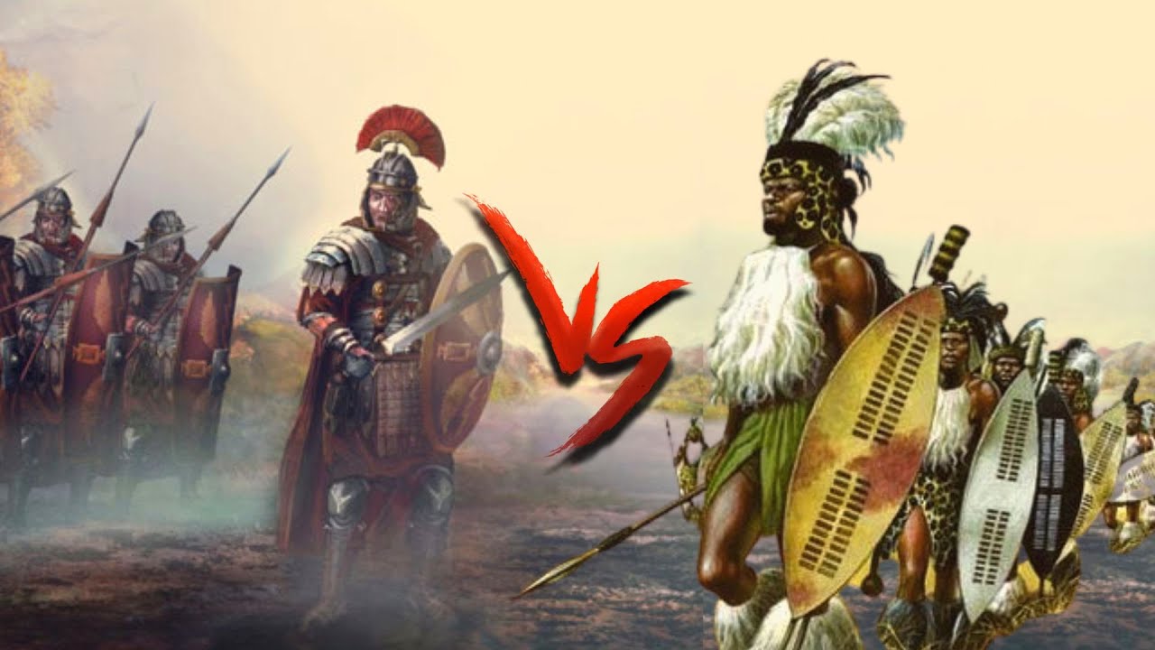 Legião Romana x Guerreiros Zulus - QUEM VENCERIA?