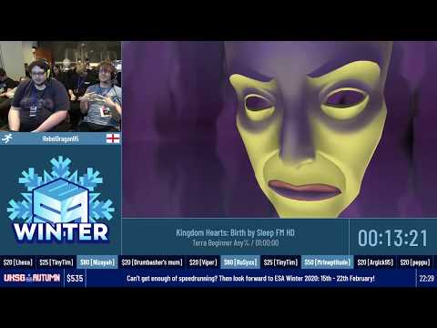 Kingdom Hearts: Birth by Sleep FM HD (Terra Beginner Any%) #UKSGAutumn19