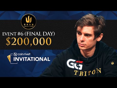 Triton Poker Cyprus 2022 - Event #6 $200K NLH Coin Rivet Invitational - Final Day
