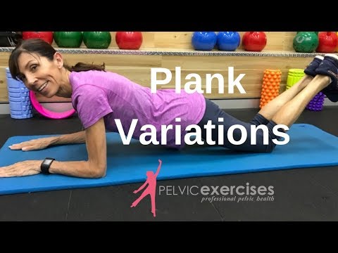 Plank Variations for Your Core With Prolapse Problems or After Hysterectomy