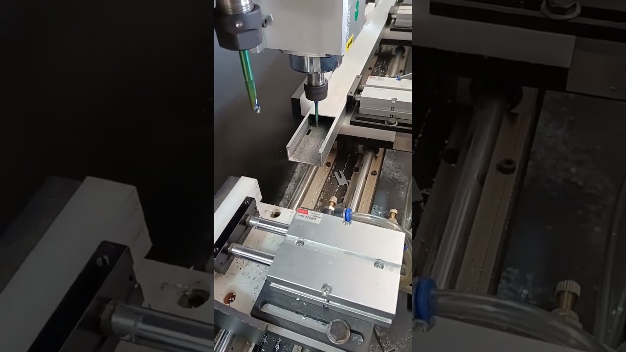CNC Drilling Milling Machine For Aluminum Profile