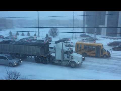 MASSIVE Snow Storm hits Toronto January 28, 2019!