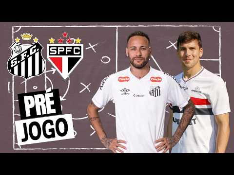 PRE-GAME SANTOS x SÃO PAULO: NEYMAR IS DOUBTFUL | WILL CRESPO REST PLAYERS? | LINEUPS + WHERE TO ...