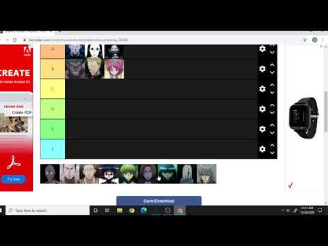 Hunter 'x' Hunter Tier List (Ranking The Phantom Troupe)