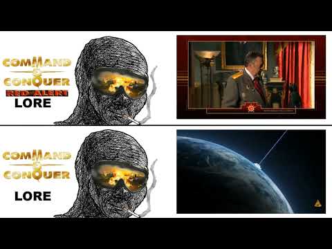 Command and Conquer Lore in a Nutshell (Tiberium/Red Alert Meme)