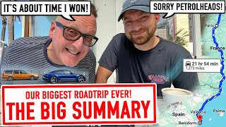 The Big Summary - EV vs ICE 1,300 mile EPIC Road Trip Challenge Part 3
