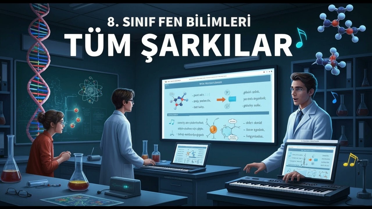 8. SINIF FEN BİLİMLERİ Tüm Şarkılar V2