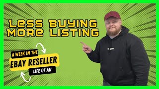 eBay Listing Tips, Advice & My Weekly Sales Update | UK Part-Time eBay Reseller