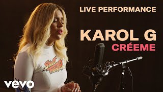 Karol G - &quot;Créeme&quot; Live Perfomance | Vevo