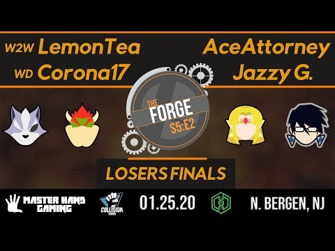 The Forge S5:E2 - WD | Corona17 + W2W | LemonTea vs Jazzy G. + AceAttorney - Losers Finals