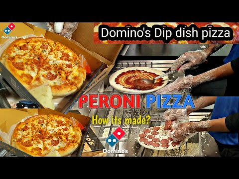 Domino's Pepperoni Pizza, (HOW IT'S MADE) #pizza