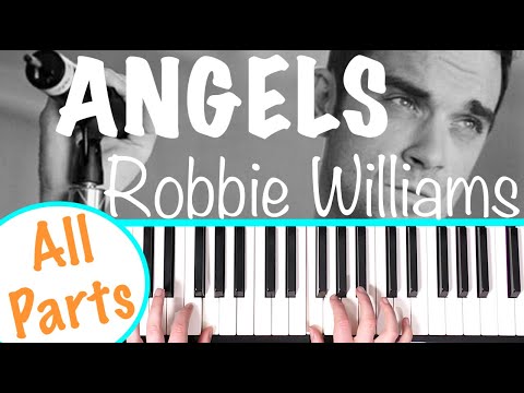 Angels - Robbie Williams piano tutorial