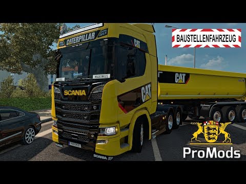 ETS2 I Scania R520 🚚 Mit 16 Tonnen Erz durch Baden-Württemberg 🔵 #991 ProMods-Tour [Deutsch]