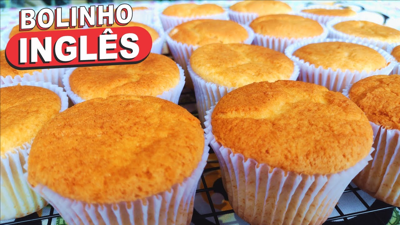 O CLÁSSICO QUE NUNCA SAI DE MODA❗😱 BOLINHO INGLÊS FOFINHO SUPER FÁCIL E DELICIOSO!