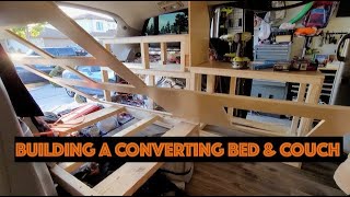 Van Conversion - Folding Sofa Bed Design DIY