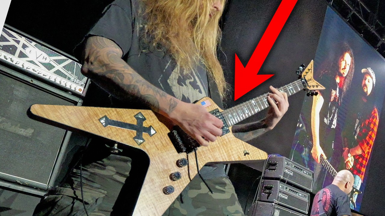 I Played Dimebag Darrell&rsquo;s Actual Guitars Live - YouTube