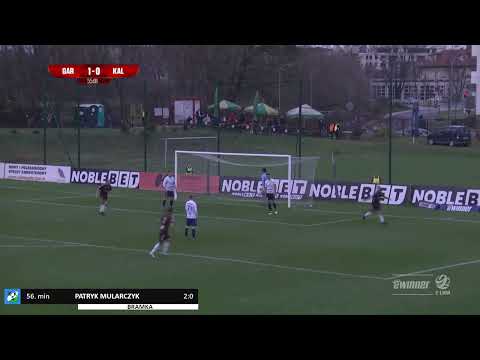Bramki z meczu Garbarnia Kraków - KKS Kalisz 3:0 (1:0) [11.11.2022]