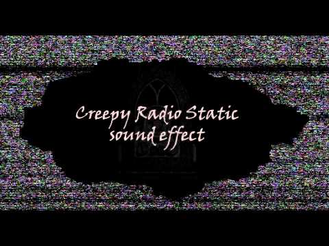 Creepy Radio Static sound effect (with breathing)